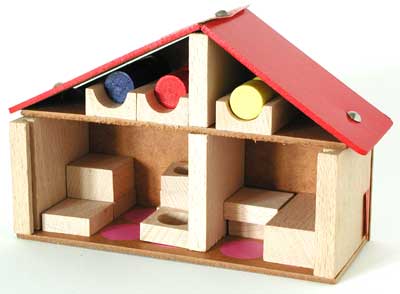 SIO huisje met bewoners